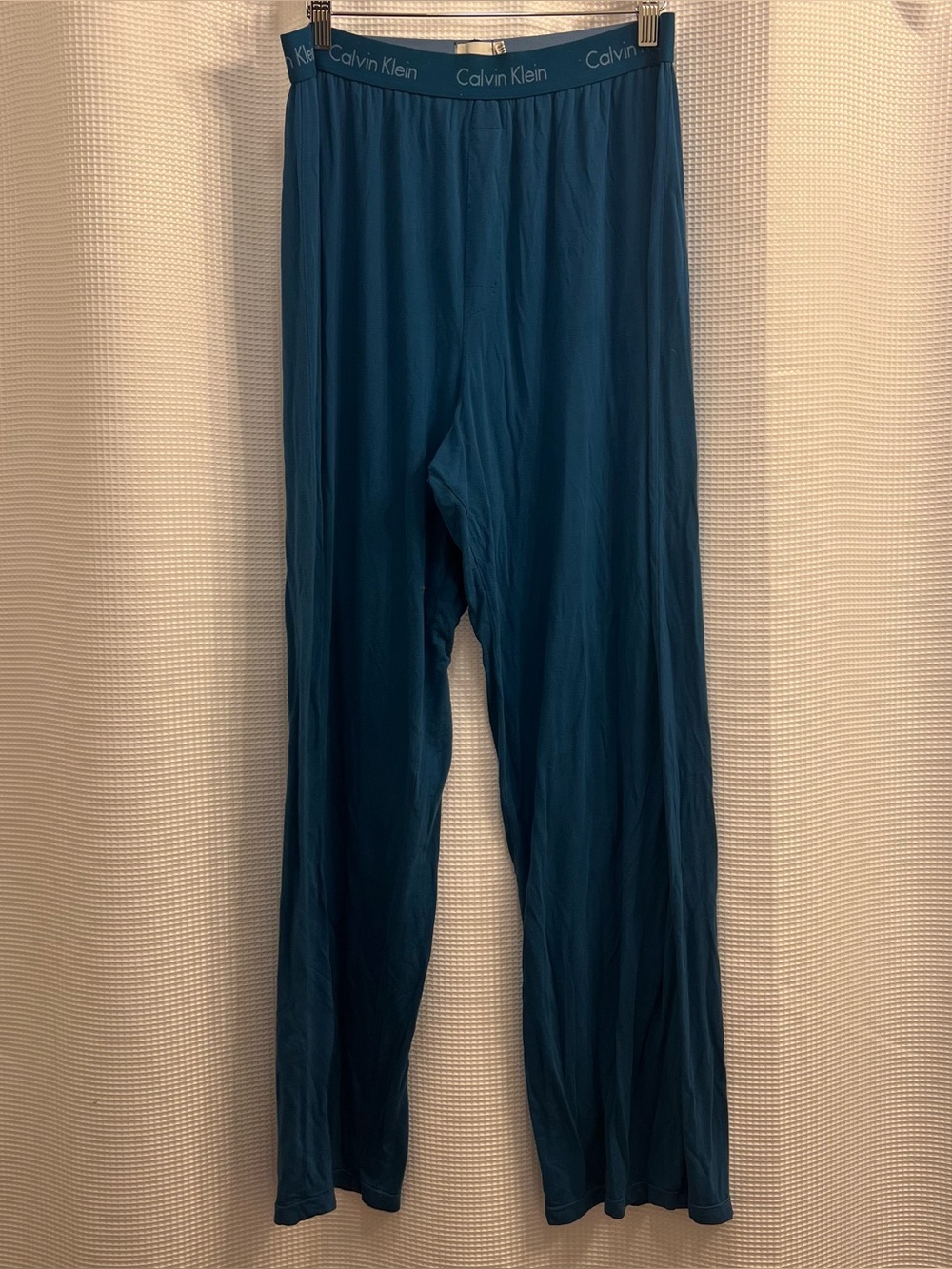 CK blue pajama pants